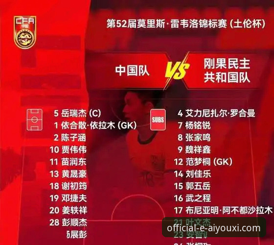 爱游戏官网靠谱吗 U19国足土伦杯1-0力克哥伦比亚,爱游戏平台见证年轻力量崛起最新动态